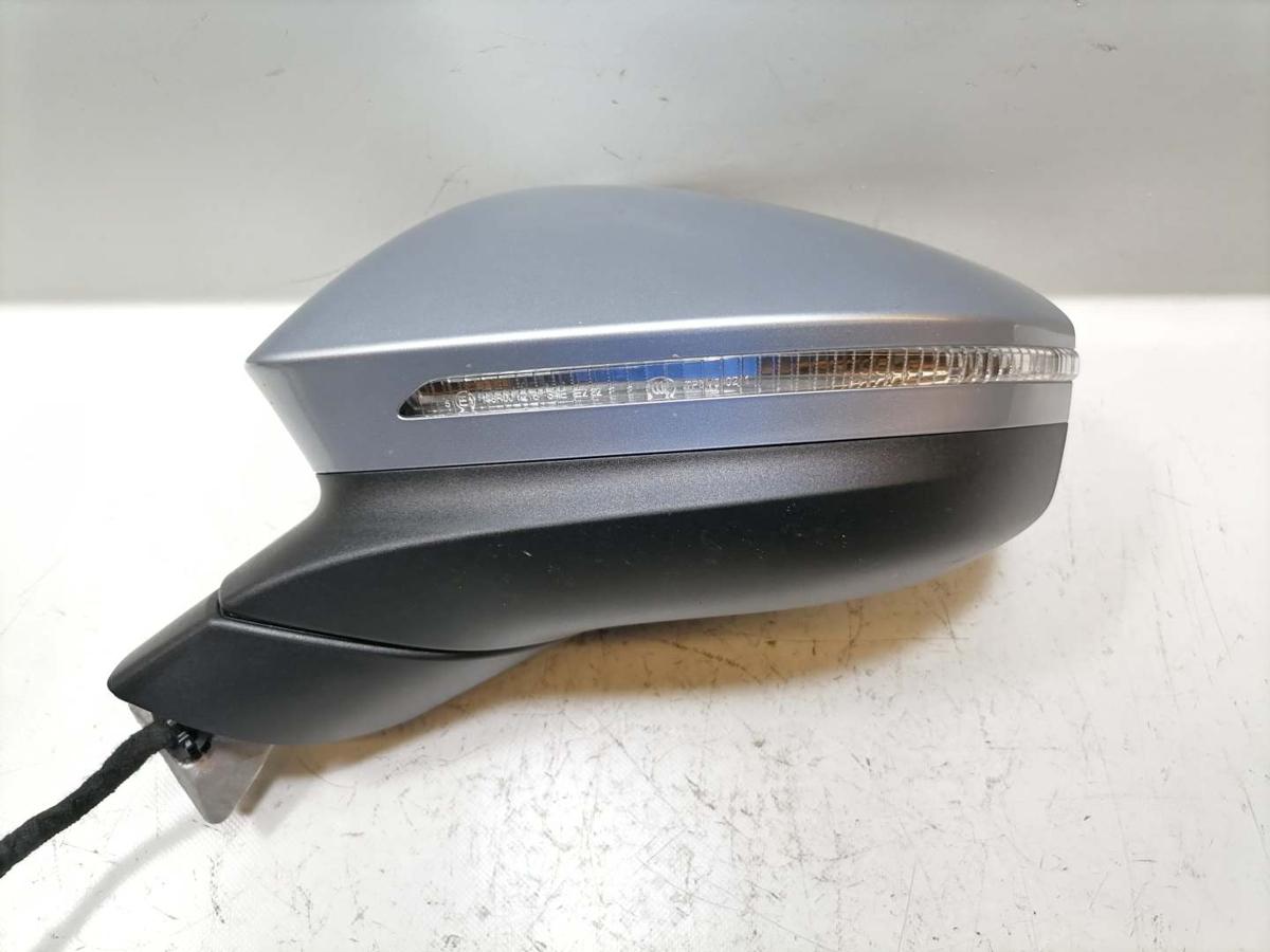 VW Passat B9 Bj.2024 original Außenspiegel links LM7P Oyster Silver elektrisch anklappbar